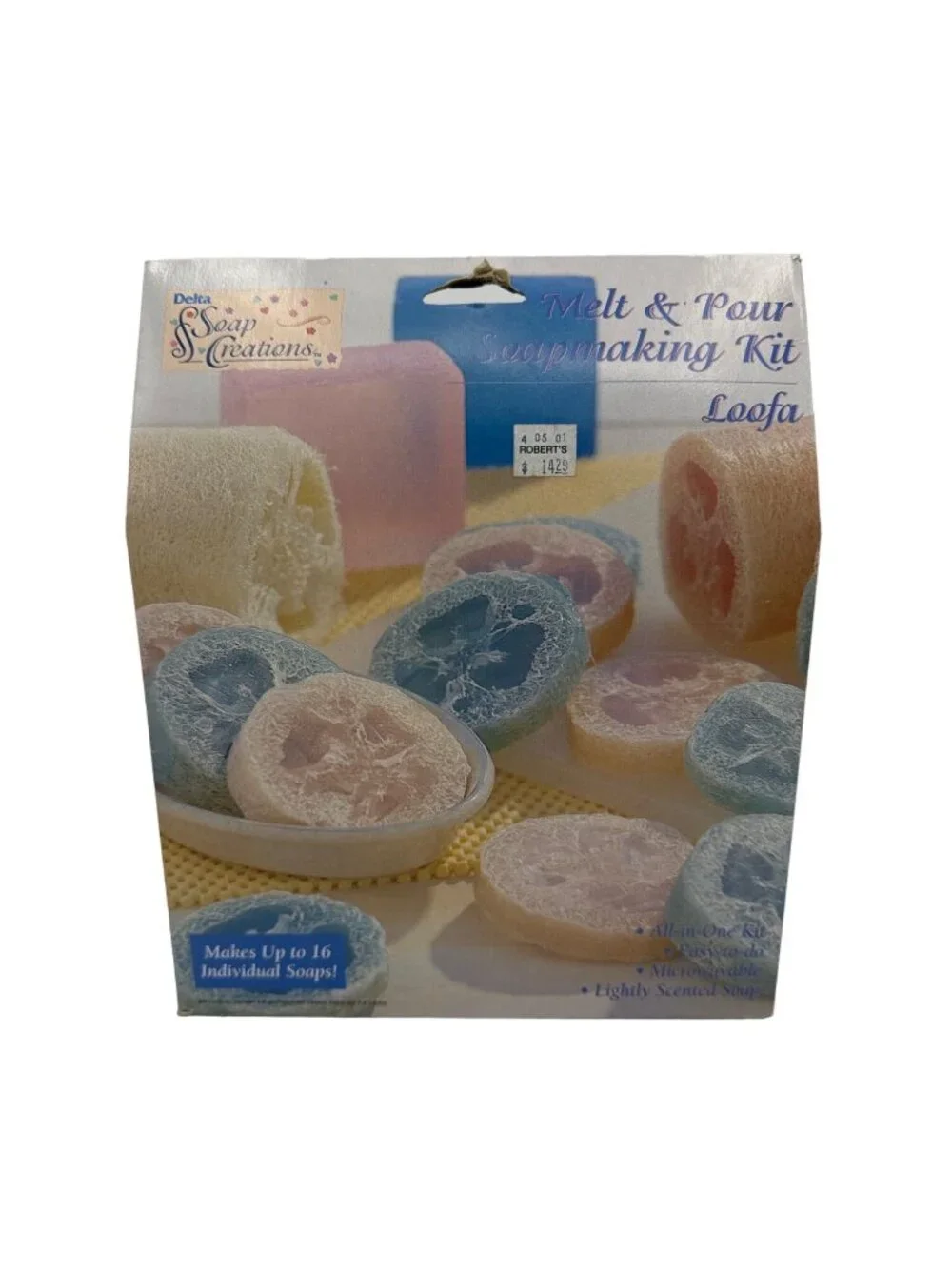 Delta Soap Creations Vintage Melt and Pour Loofa Soapmaking Kit 2000